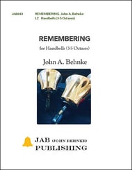 Remembering Handbell sheet music cover Thumbnail